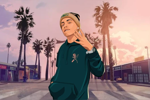 Карикатура стил GTA rappers • ArtLab.BG