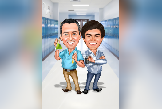Карикатура за учители • ArtLab.BG